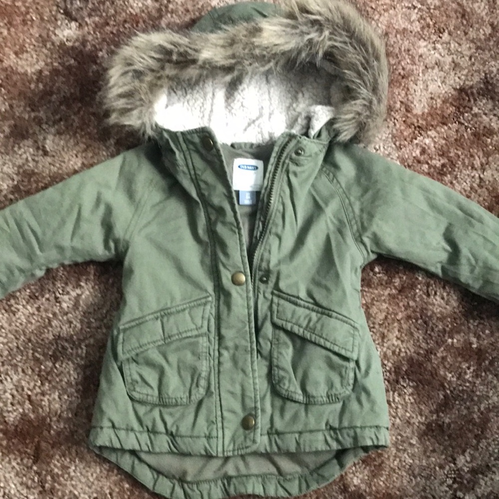 Olive green jacket